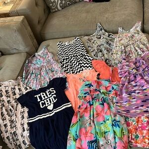 Girls summer dresses lot 6/6X